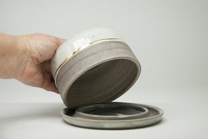 Traditional butter dish