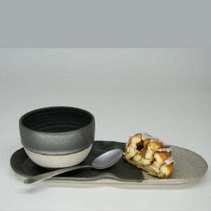 Medium black and grey bowl 300 ml - unit