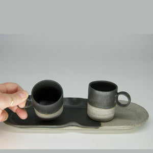 Tasses expresso DUO avec plateau