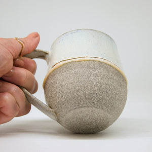 Tasse Granit Blanc et Or